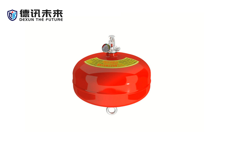 贮压悬挂式干粉灭火装置